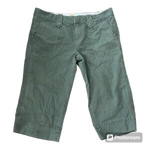 Vintage Y2K 00’s green Roxy cargo shorts